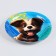 Disposable paper plate "puppy", 18 cm