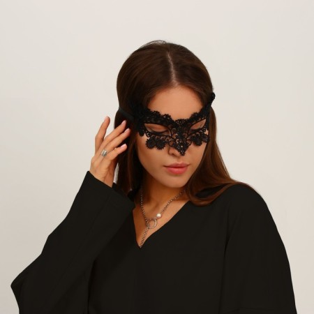 Carnival mask "Mysterious stranger"-5