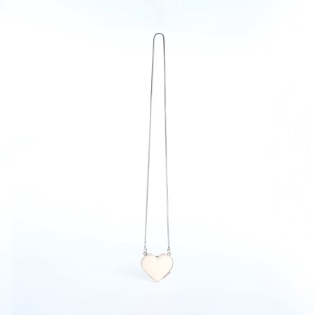 Female bag on a magnet, white color
