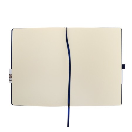 Sketchmarker sketchbook, 210 x 300 mm, 80 sheets, solid cover of artificial leather, blue, block 140 g/m2-6