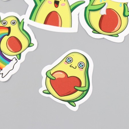 Stickers Stickers for Scrapbooking "Avocado" 9-344-1