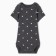 Body baby with short sleeve, gray color, height 74 cm