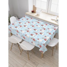 The tablecloth on the table “Once upon a time in the forest”, rectangular, Saten, size 145x180 cm