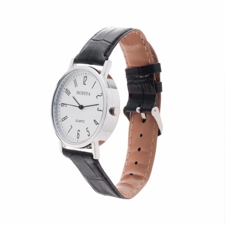 Men's wrist watch, D-4 cm, white dial-2