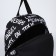 School textile “inscriptions”, 46x30x10 cm, vertical pocket, black color