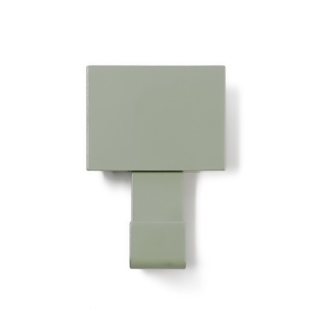 Furniture hook cappio basket, one -rod, green color-2