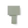 Furniture hook cappio basket, one -rod, green color