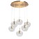 Lamp "Chrys", size 62x230x62 cm, E14