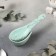 Porcelain spoon with a stand Bolla Menta, 15 × 6 cm, h = 4.5 cm