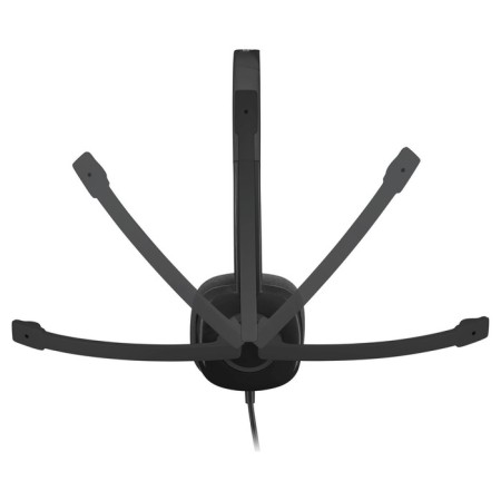 Headphones with the Logitech H151 microphone 1.8m Falle headband (981-000589)-3
