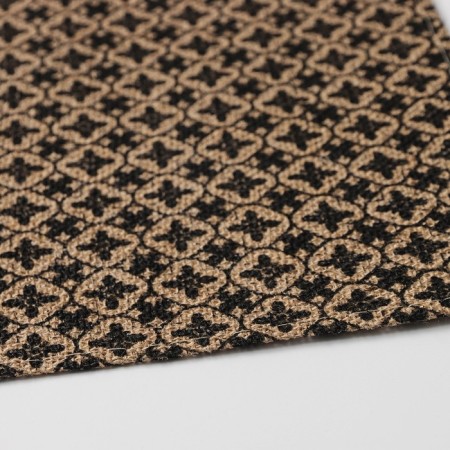 Serving napkin on the Wenzel table, 44.6 × 29.5 cm, black color-2