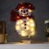 Figure from Mishura "Snowman" 33x22 cm, 20 LED, AG10x3 (in the Complex), T/white