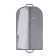 Hausmann clothing cover, with a PVC wall and pens 60x100 cm, gray