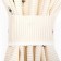 A set of curtains for the kitchen "Bee", 150x180 cm - 2 pcs, Rogozhka 164 g/m2, 100% HL
