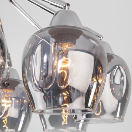 MARCI chandelier, 8x40W E27, color chrome-4