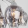 MARCI chandelier, 8x40W E27, color chrome