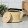 Kettle, 3.5 l, enameled cover, sunset, induction, beige color