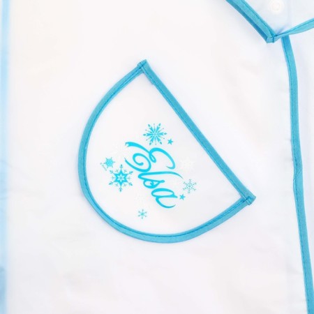 Children's raincoat, size m, 100-110 cm, cold heart-5