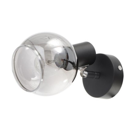 Bra Spot 79702/1 1x60W E14, black/gray 12x12x18 cm-2