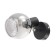 Bra Spot 79702/1 1x60W E14, black/gray 12x12x18 cm
