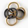 Hair elastic bands “Dreaming Time”, set 6 pcs., D = 4 cm