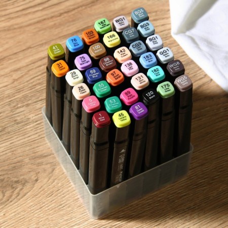 MARKERS for sketching 2 third-party, 36 colors Architecture-2