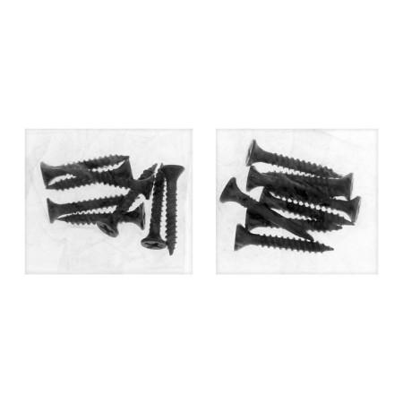 Tundra butter-bearing, 120x75x2.0 mm, universal, without insertion, black color, 2 pcs.-2