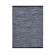 Mashrum rug, size 60x90 cm, blue color, gray