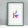 Photo frame tree "Image Art" 8019-11, 30x45 cm, (glass)