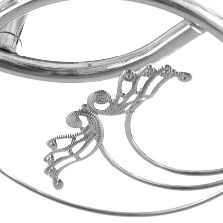Cell chandelier "Courage" 3x40W E27 Color: silver-7
