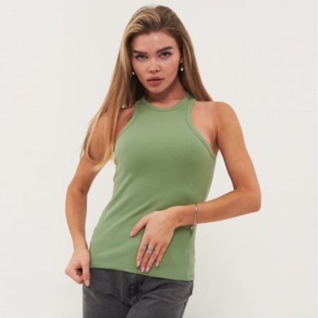 T -shirt female, green color, size 42