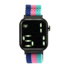Electronic watch watches with textile strap