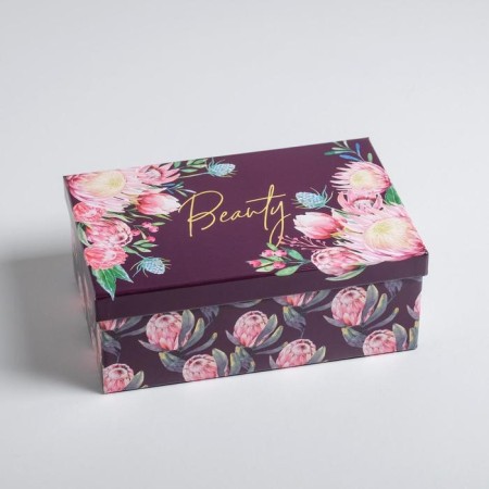 Set of boxes 5 in 1, gift packaging, “flower”, 22 x 14 x 8.5 - 32.5 x 20 x 12.5 cm-7