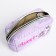 Lightning cosmetic bag, lilac color