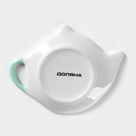 Standing for a tea bag of the share "Flora and fauna", 12 × 9 cm-3