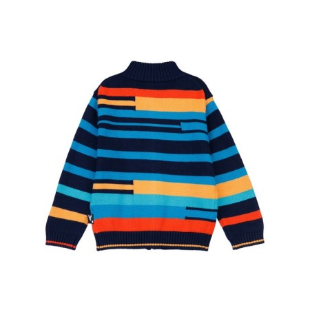 Cardigan striped for the boy PlayTode, height 80 cm-5