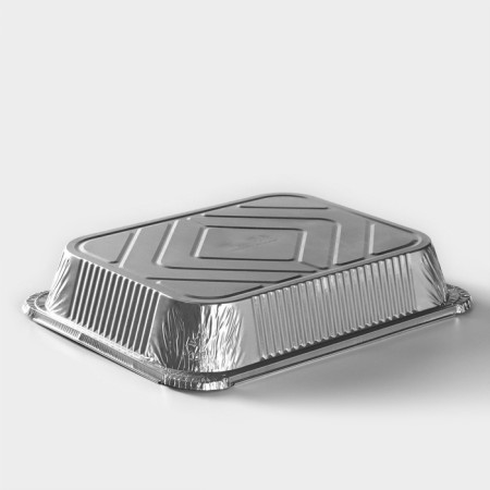 Foil form for baking and baking of the deed, 3.1 l, 32 × 25.5 × 6.3 cm-3