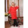 Women's dress, size 42, red color