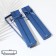 Gift box for a bracelet/chain/watch "Bow" glass print, 21 × 4, blue color blue