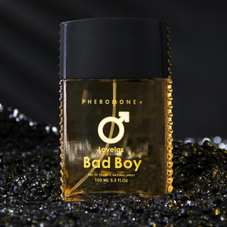 Men's toilet water with Lovelas Bad Boy pheromones, 100 ml (based on Egoiste Platinum (Chanel)-1