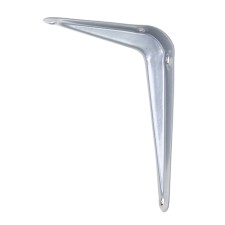 Bracket, 100x75x0.8 mm, metal, chromium color
