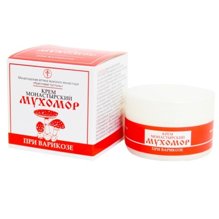 Monastic cream for varicose "Mukhomor"