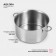 Stainless steel pan "GREAT", 7 L, induction