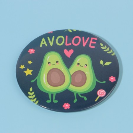 Avolove mirror, d = 7 cm, multi -colored-4