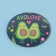 Avolove mirror, d = 7 cm, multi -colored