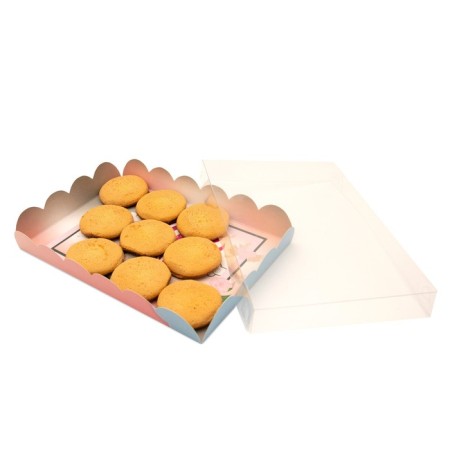 Box for cookies, "romantic journey", 22 x 15 x 3 cm-4