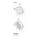 Ventilation grate Zein, D = 100 mm, round, with a net, with a flange, stiff