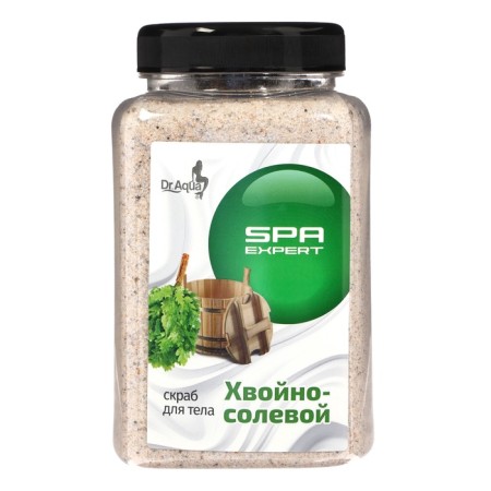 Salt-scrub for a bath, with a fir, 850 g-2