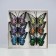 Butterflies for decor and floristry, on the clothespin, plastic, black, mix, 5 cm and 8 cm