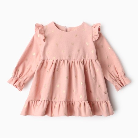 Dress Kroshka I'm "Dandelions", height 74-80, pink